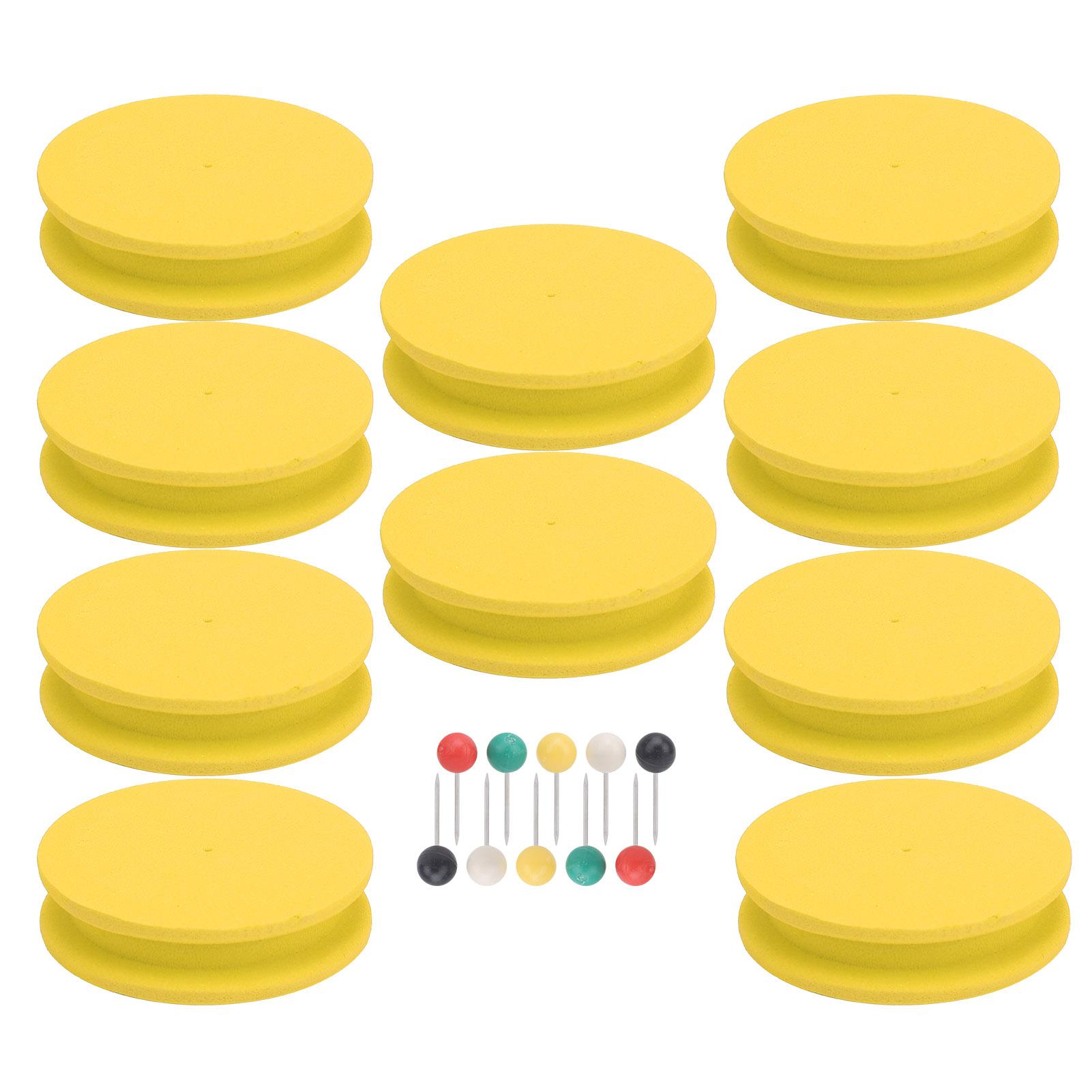 10pcs Fishing Line Storage Foam Spools Winding Board Tool Fishing Tackle Accessory Yellow
10pcs Fishing Line Storage Foam Spools Winding Board Tool Fishing Tackle Accessory Yellow