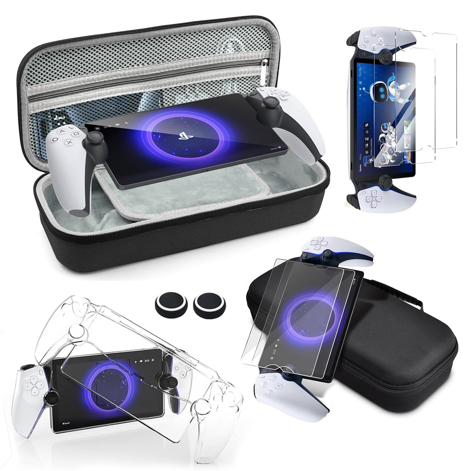 arrival Storage case for PS Portal Storage bag Protective cover for PS Portal Glass film for PS Portal remote player 2 pieces Tomistan Japanese glass
arrival Storage case for PS Portal Storage bag Protective cover for PS Portal Glass film for PS Portal remote player 2 pieces Tomistan Japanese glass