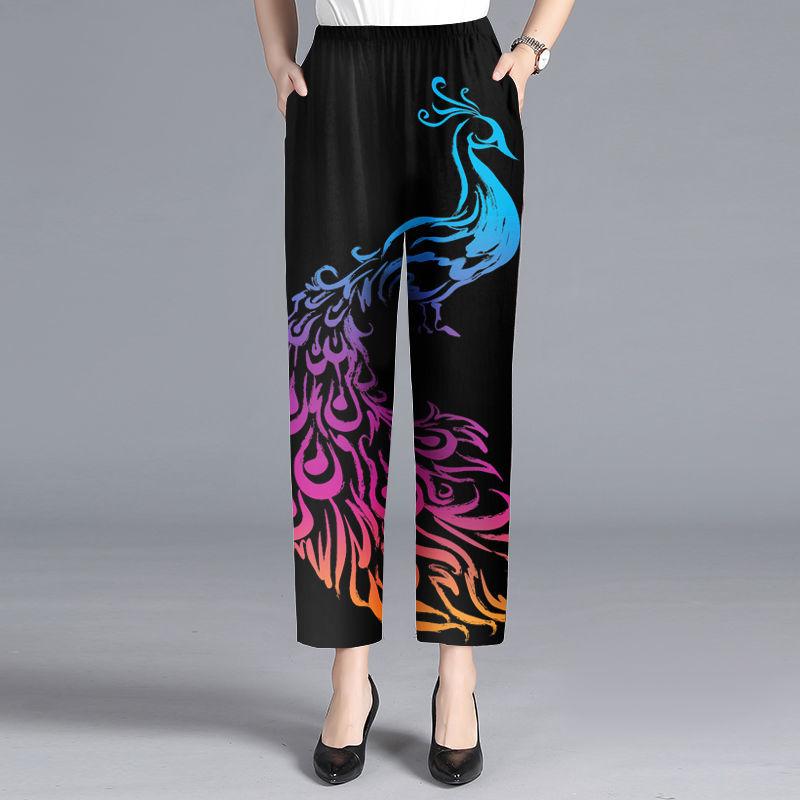 Прямые повседневные брюки с эластичной талией на лето, свободные и тонкие укороченные женские брюки на весну 4XL
Прямые повседневные брюки с эластичной талией на лето, свободные и тонкие укороченные женские брюки на весну 4XL