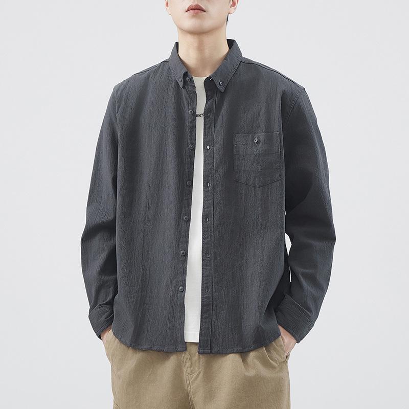 Весна Новая Чистый Хлопок Стирка Повседневная Рубашка Куртка для Мужской Японский Ретро Простой Универсальный Рубашка 3XL
Весна Новая Чистый Хлопок Стирка Повседневная Рубашка Куртка для Мужской Японский Ретро Простой Универсальный Рубашка 3XL