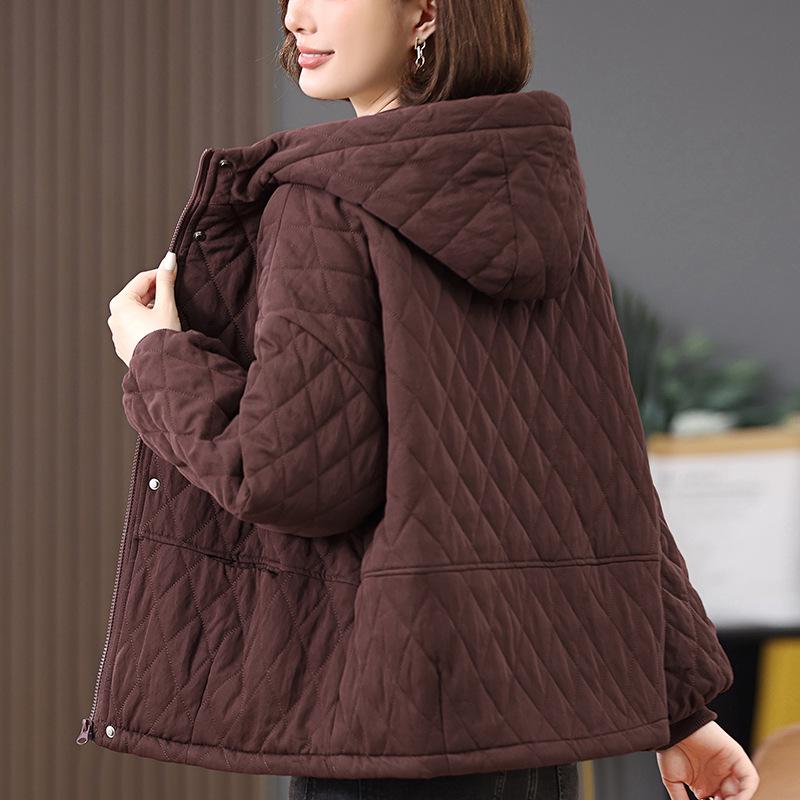 Women s Plus Size Cotton Jacket - Autumn/Winter 2024, Casual, Lightweight, Warm, Short Coat for Middle-Aged and Elderly Moms L (Recommended for 135-150 jin)
Women s Plus Size Cotton Jacket - Autumn/Winter 2024, Casual, Lightweight, Warm, Short Coat for Middle-Aged and Elderly Moms L (Recommended for 135-150 jin)