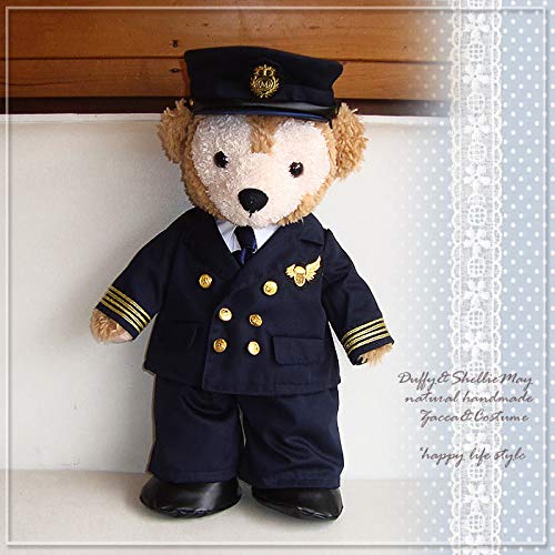 Duffy and ShellieMay, size S, 43cm, authentic! Pilot costume welcome bear, OKpilot handmade
Duffy and ShellieMay, size S, 43cm, authentic! Pilot costume welcome bear, OKpilot handmade