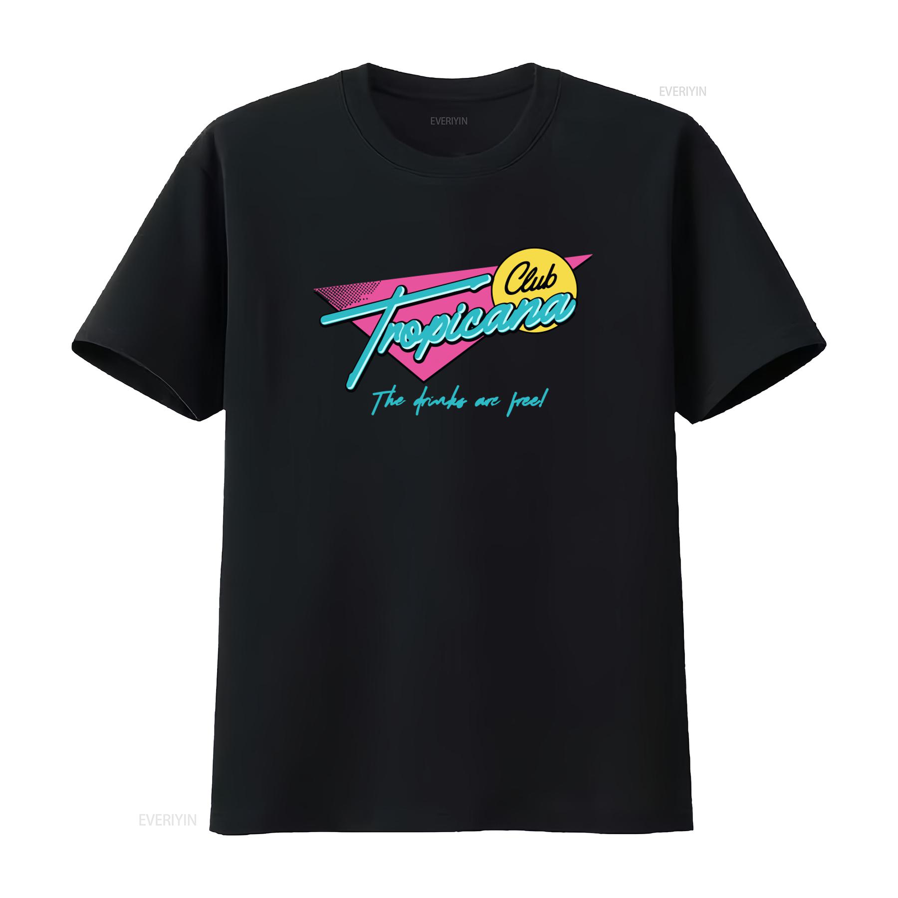 Club Tropicana T Shirt Retro 80s Neon Design Perfect for Fancy Dress Parties Music Lovers The Drinks are Free vintage Washed 4XL
Club Tropicana T Shirt Retro 80s Neon Design Perfect for Fancy Dress Parties Music Lovers The Drinks are Free vintage Washed 4XL