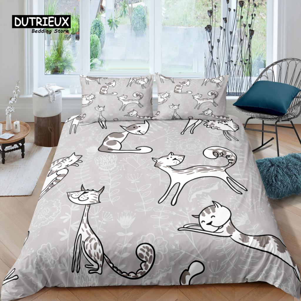 Home Living Luxury 3D Retro Cat Bedding Set Duvet Cover Pillowcase Kids Bedding Set Queen and King EU/US/AU/UK Size EU single(135x200cm)
Home Living Luxury 3D Retro Cat Bedding Set Duvet Cover Pillowcase Kids Bedding Set Queen and King EU/US/AU/UK Size EU single(135x200cm)