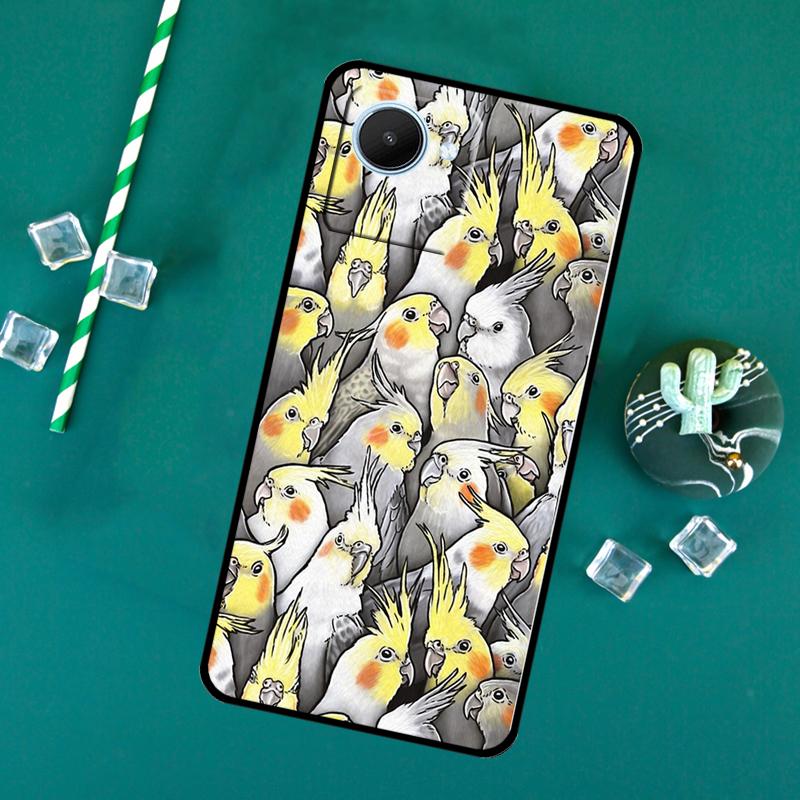 Cartoon Cockatiel Collage For Realme C71 C75 C55 C53 C67 C61 C33 C63 C51 10 11 12 13 14 Pro Plus C65 GT7 15 Pro Case Realme C15
Cartoon Cockatiel Collage For Realme C71 C75 C55 C53 C67 C61 C33 C63 C51 10 11 12 13 14 Pro Plus C65 GT7 15 Pro Case Realme C15