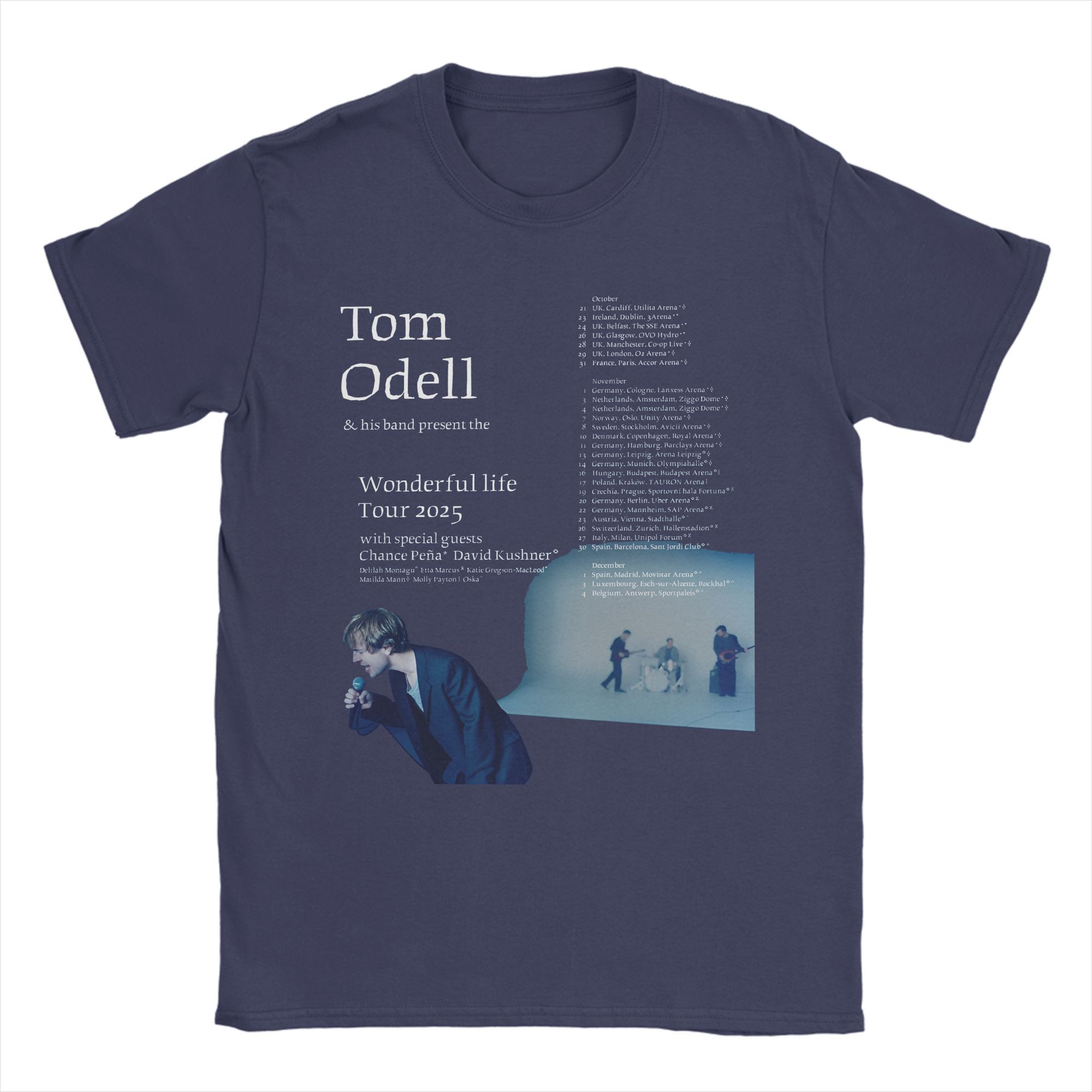Tom Odell The Wonderful Life Tour 2025 Tee Shirt for Men Women Graphic Print T Shirts Cotton Clothes 4XL
Tom Odell The Wonderful Life Tour 2025 Tee Shirt for Men Women Graphic Print T Shirts Cotton Clothes 4XL