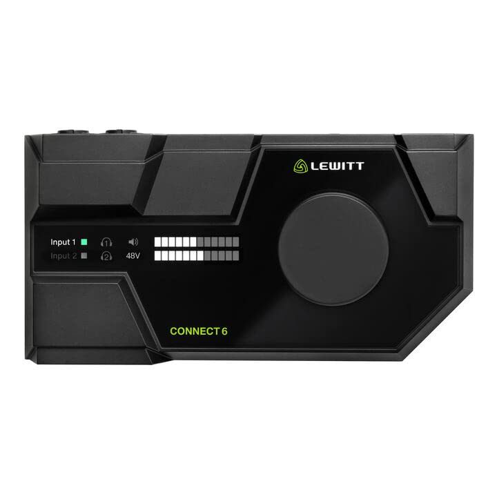 LEWITT Audio Interface USB DTM Music Production Recording Live Streaming Loopback CONNECT 6
LEWITT Audio Interface USB DTM Music Production Recording Live Streaming Loopback CONNECT 6