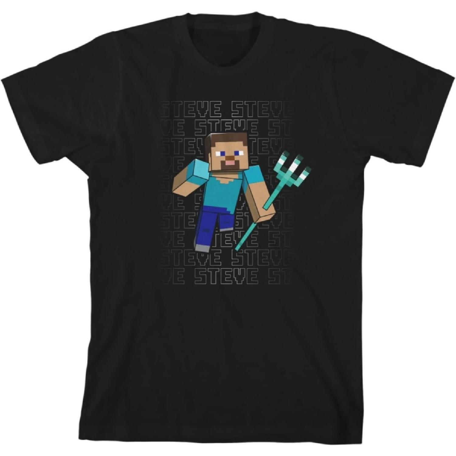 Minecraft Steve with Trident Kids Black T-Shirt XXXXXL різнокольоровий
Minecraft Steve with Trident Kids Black T-Shirt XXXXXL різнокольоровий
