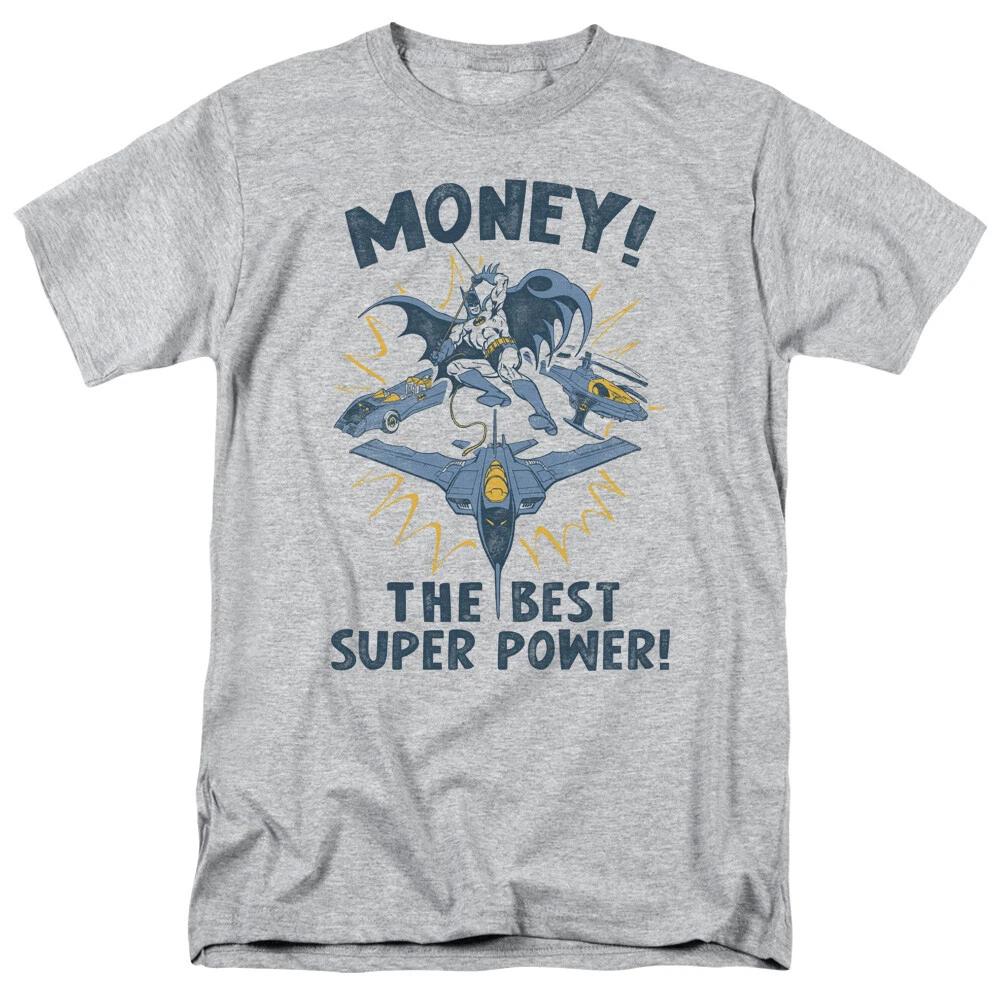 Batman Money Power T-Shirt - Regular or Tank - to 5X M
Batman Money Power T-Shirt - Regular or Tank - to 5X M
