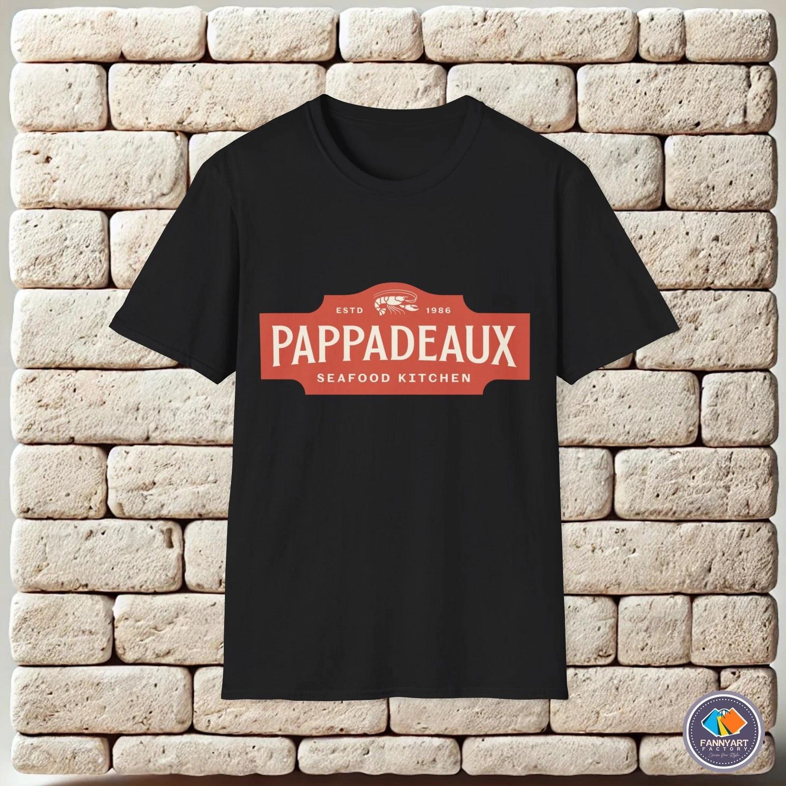 Pappadeaux Seafood Kitchen Logo Unisex T-Shirt L
Pappadeaux Seafood Kitchen Logo Unisex T-Shirt L
