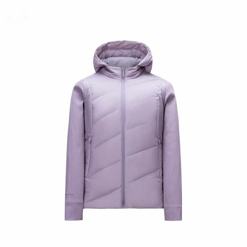 Anta Champion All-Weather Series Solid Color Zipper Hooded Comfortable Breathable Fleece Warm Versatile Down Jacket Women Outerwear 162510616-3 M
Anta Champion All-Weather Series Solid Color Zipper Hooded Comfortable Breathable Fleece Warm Versatile Down Jacket Women Outerwear 162510616-3 M