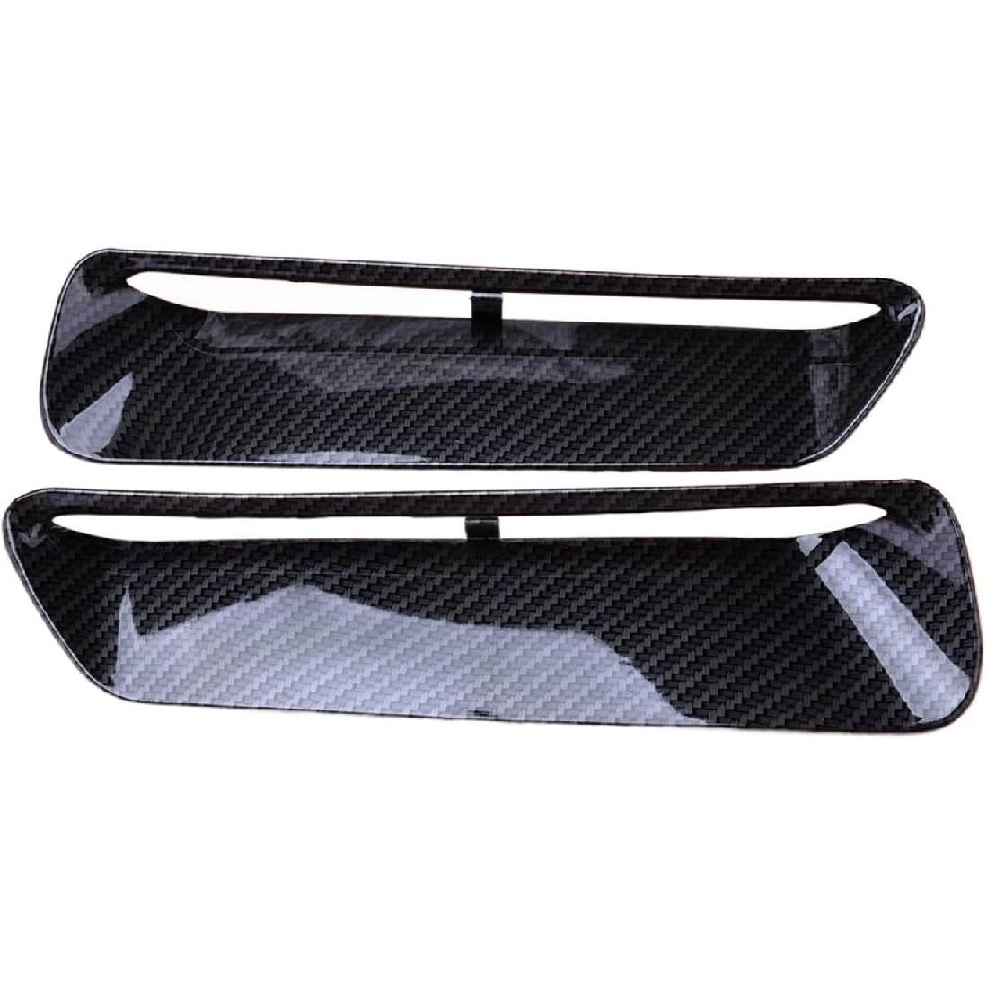 Hood Scoop Air Vent Outlet Insert Cover Trim Compatible with Dodge Challenger 2015 2016 2017 2018-2022 Black Carbon Fiber Style Plastic
Hood Scoop Air Vent Outlet Insert Cover Trim Compatible with Dodge Challenger 2015 2016 2017 2018-2022 Black Carbon Fiber Style Plastic