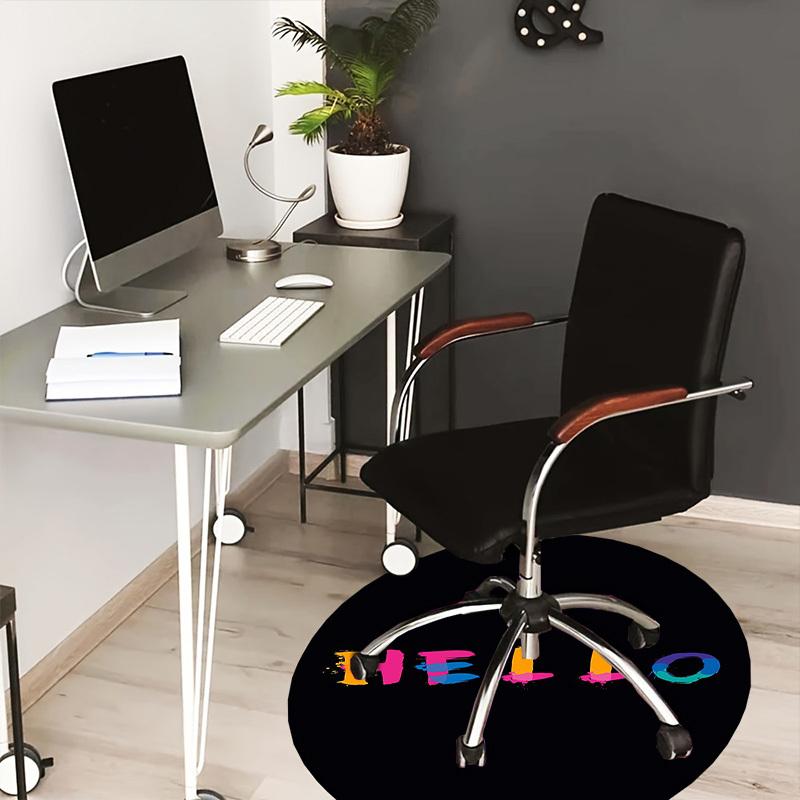 1pc Colorful Hello Circle Round carpet, Perfect for Decorating Chairs, Living Rooms, Or Bedrooms, for Living Room.001 80cm by 80cm
1pc Colorful Hello Circle Round carpet, Perfect for Decorating Chairs, Living Rooms, Or Bedrooms, for Living Room.001 80cm by 80cm