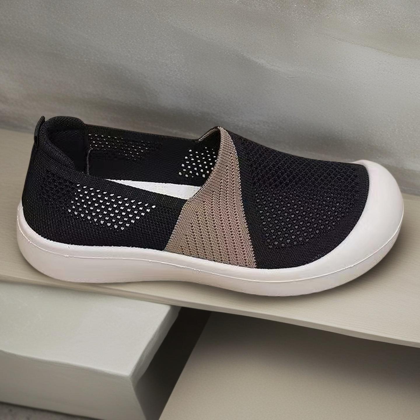 Женские туфли на низком плоском каблуке, нескользящие, дышащие, с мягкой подошвой, из сетки fly-knit, лоферы, закрывающие стопу, повседневные туфли для весны и осени 41
Женские туфли на низком плоском каблуке, нескользящие, дышащие, с мягкой подошвой, из сетки fly-knit, лоферы, закрывающие стопу, повседневные туфли для весны и осени 41