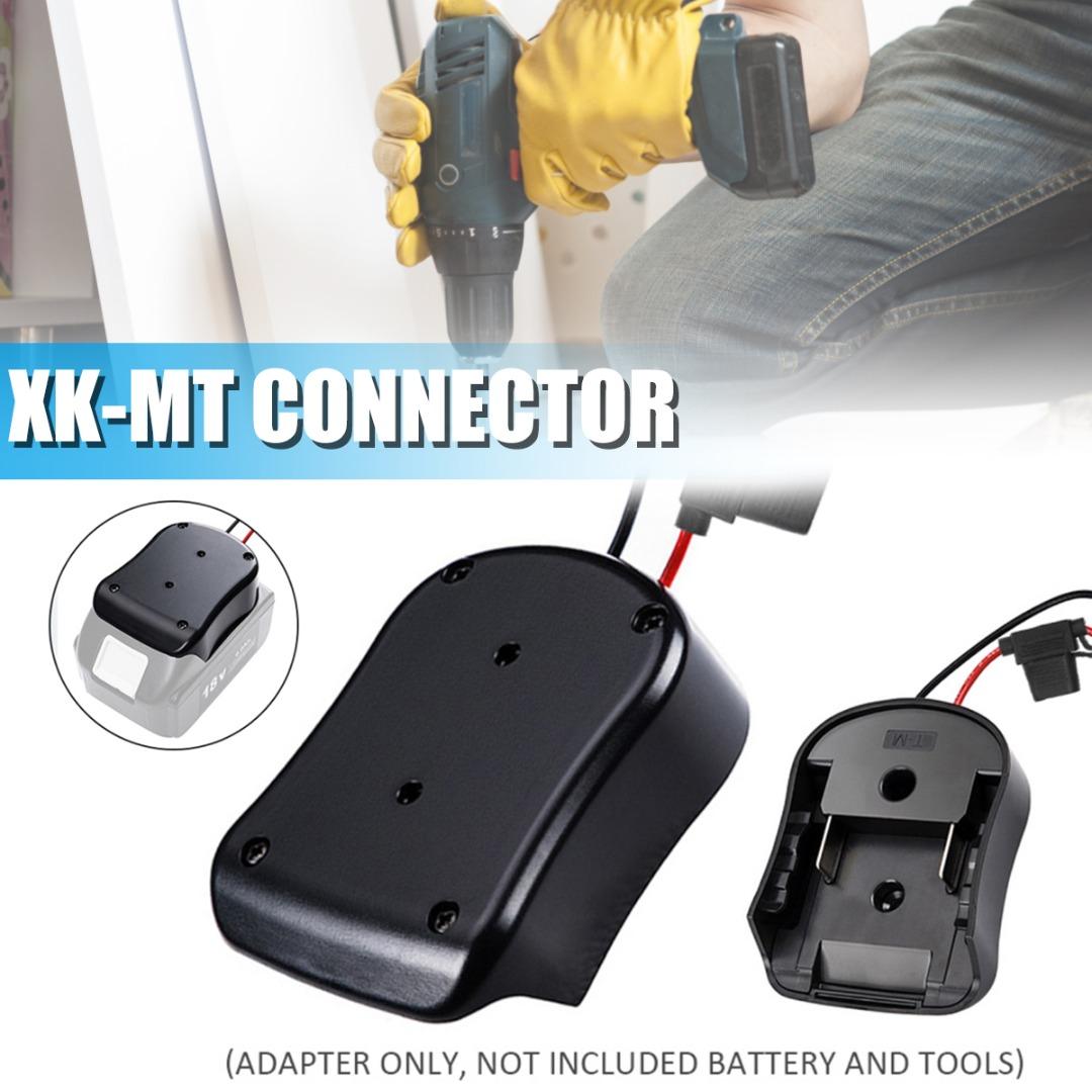 Адаптер батареи Lvye с предохранителем для MT Makita, разъем питания док-станции 18 В, робототехника 12 калибра
Адаптер батареи Lvye с предохранителем для MT Makita, разъем питания док-станции 18 В, робототехника 12 калибра