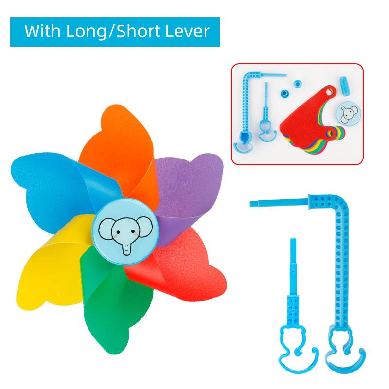Children Bike Handlebar Flower Colorful Pinwheel Kids Tricycle Scooter Windmill Decoration DIY Install
Children Bike Handlebar Flower Colorful Pinwheel Kids Tricycle Scooter Windmill Decoration DIY Install
