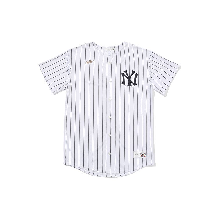 Nike X MLB Collaboration Classic Pinstripe Gold Label Short Sleeve Shirt Kids Tops White 3Z3B7ZK9B-NYY L
Nike X MLB Collaboration Classic Pinstripe Gold Label Short Sleeve Shirt Kids Tops White 3Z3B7ZK9B-NYY L