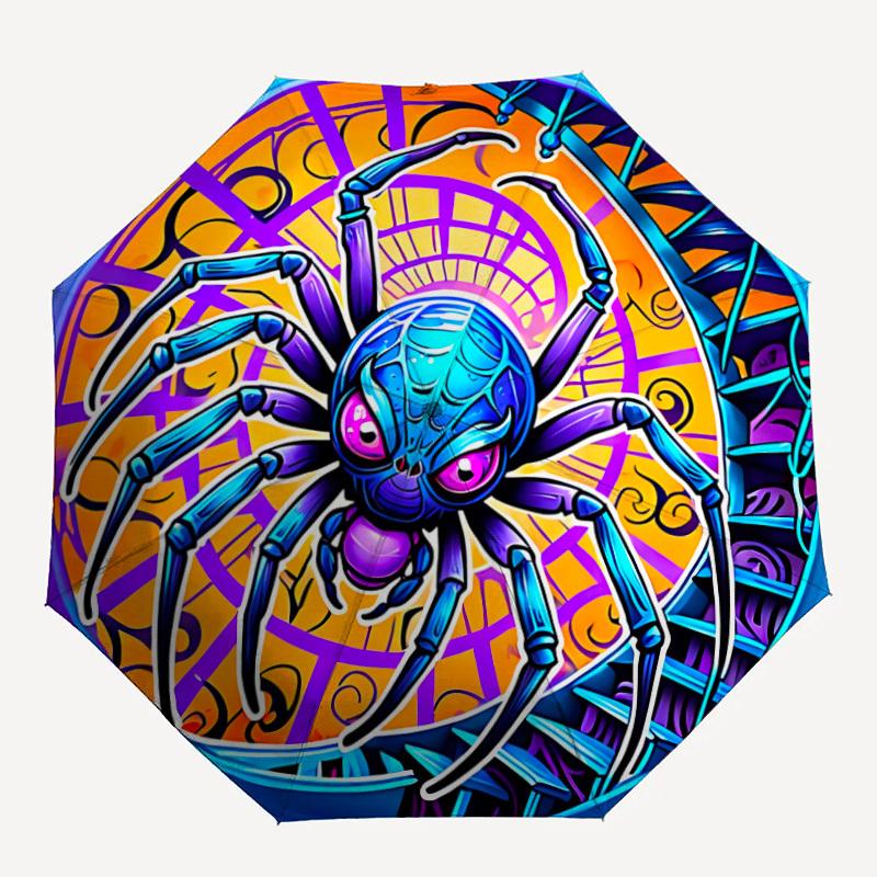 1pc Spider Web Automatic Open/Close Umbrella, Windproof, Folding Compact Umbrella with Lightweight Design for Women/Men177
1pc Spider Web Automatic Open/Close Umbrella, Windproof, Folding Compact Umbrella with Lightweight Design for Women/Men177