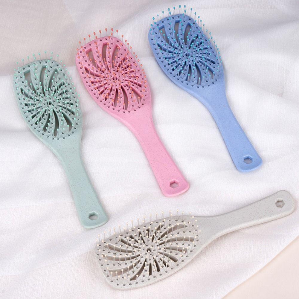 Thick Straight Detangling Hair Brush Wet Dry Curly Scalp Massage Comb Spirals Hairbrush Women синій
Thick Straight Detangling Hair Brush Wet Dry Curly Scalp Massage Comb Spirals Hairbrush Women синій