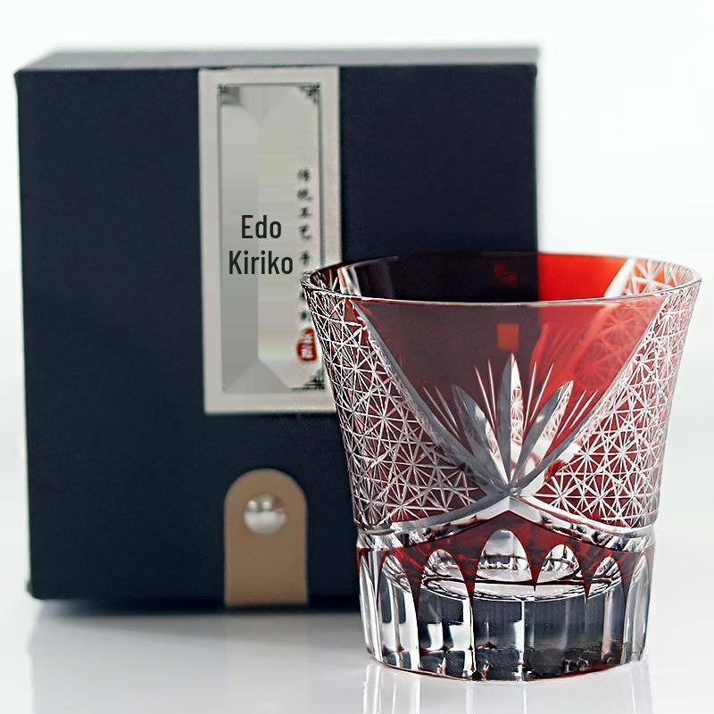 Japanese Edo Kiriko Crystal Whiskey Glass
Japanese Edo Kiriko Crystal Whiskey Glass