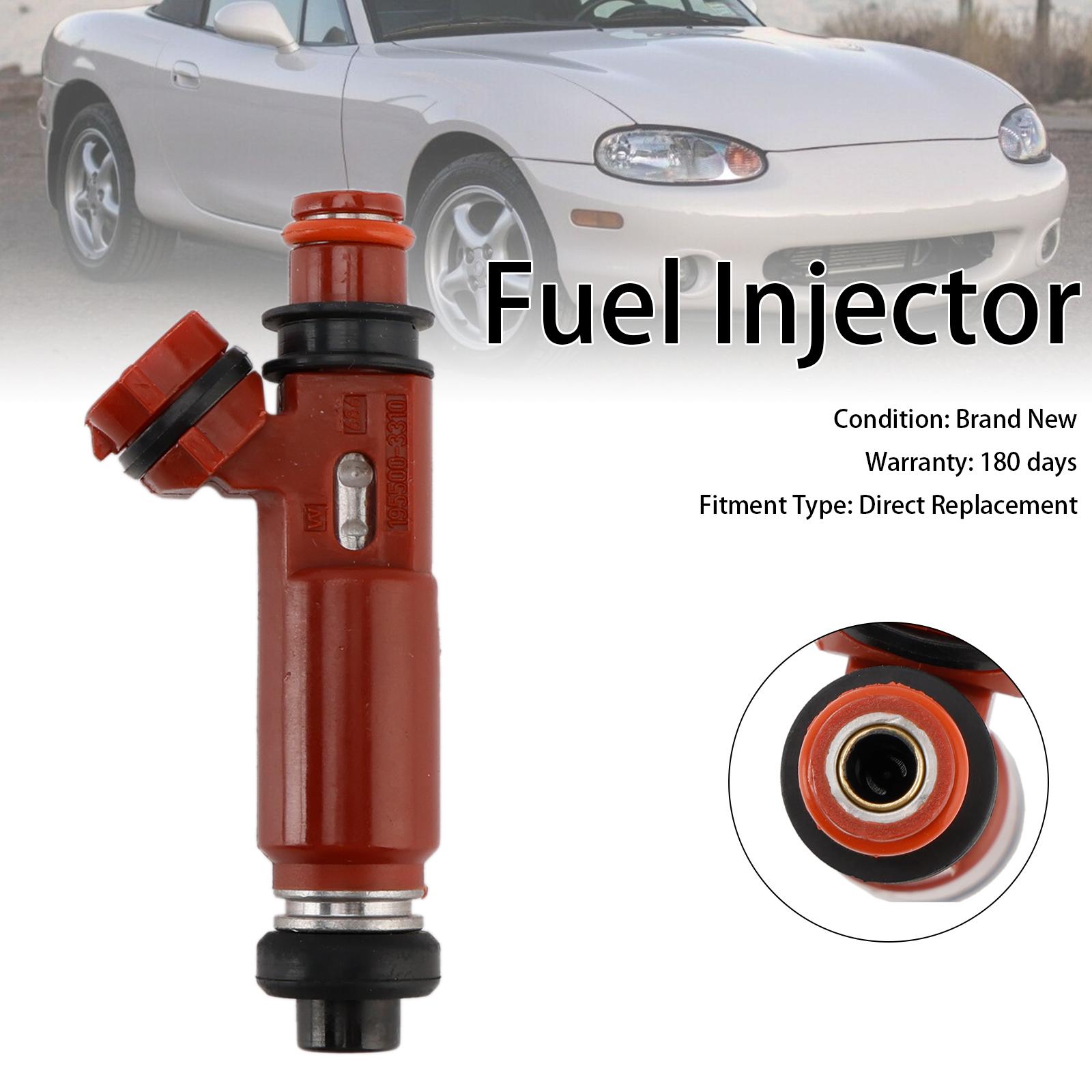 1 ШТ. Топливная форсунка 195500-3310 Подходит для Mazda Miata 1.8L 1999-2001 1955003310
1 ШТ. Топливная форсунка 195500-3310 Подходит для Mazda Miata 1.8L 1999-2001 1955003310