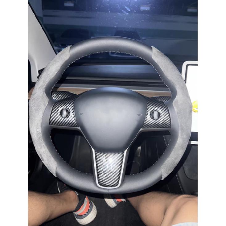 For Tesla Model 3 Y Matte Carbon Fiber ABS steering wheel patch Cover Trim 3PCS
For Tesla Model 3 Y Matte Carbon Fiber ABS steering wheel patch Cover Trim 3PCS