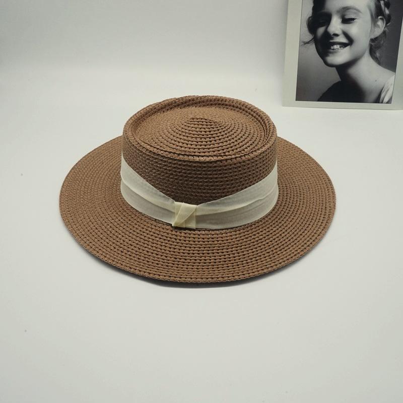 French Retro Foreign Trade Export Korea Yellow Brown Panama Hollow Flat Top Top Hat Women S Beach Sunshade Straw Hat M(56-58cm)
French Retro Foreign Trade Export Korea Yellow Brown Panama Hollow Flat Top Top Hat Women S Beach Sunshade Straw Hat M(56-58cm)