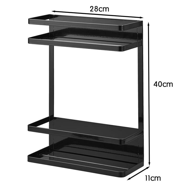 Miflame No-Punch Movable 2-Tier Washing Machine Side Storage Rack
Miflame No-Punch Movable 2-Tier Washing Machine Side Storage Rack
