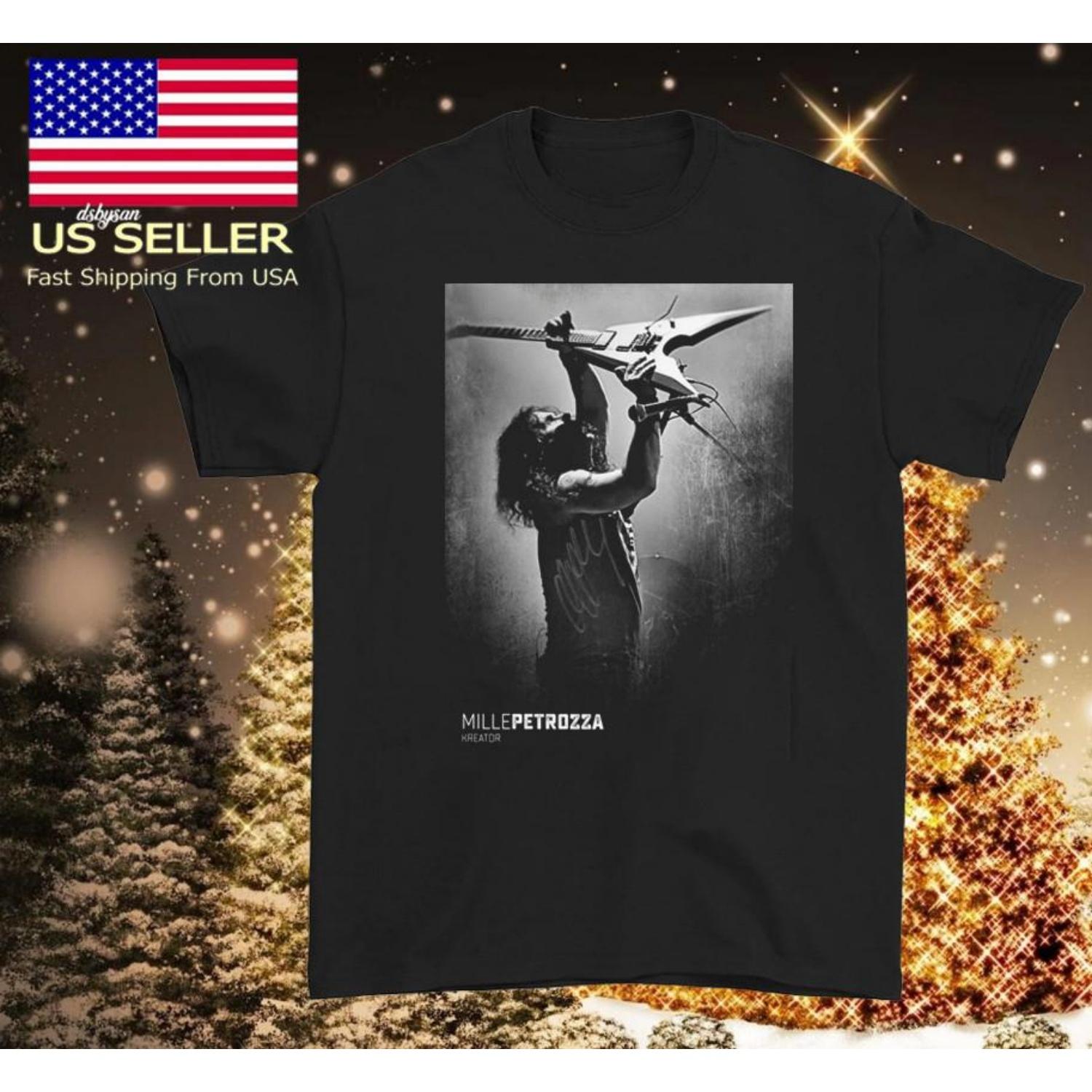 SALE Mille Petrozza Kreator Band T-shirt Black Short Sleeve All Sizes Unisex T-Shirt S чёрный
SALE Mille Petrozza Kreator Band T-shirt Black Short Sleeve All Sizes Unisex T-Shirt S чёрный