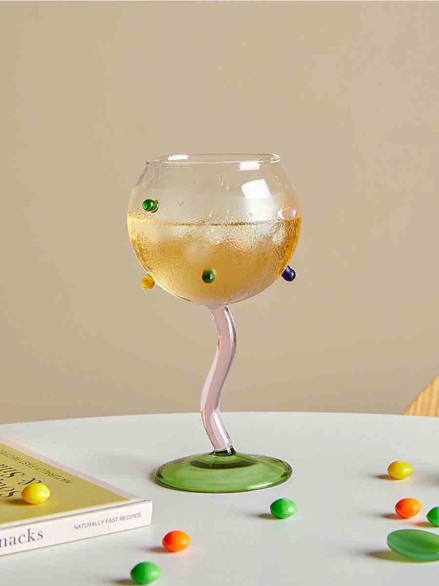 Colored Stone Gem Glass High Borosilicate Goblet Glass Heat-resistant Glass Cocktail Champagne Glass 301-400ml фіолетовий
Colored Stone Gem Glass High Borosilicate Goblet Glass Heat-resistant Glass Cocktail Champagne Glass 301-400ml фіолетовий