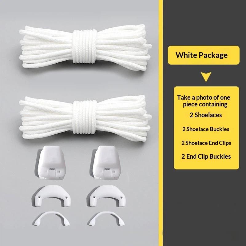 1Pair Without Ties Quick Lace Kit Creative Lazy Shoe Laces Shoe Strings For Salomon Shoe Accessories белый
1Pair Without Ties Quick Lace Kit Creative Lazy Shoe Laces Shoe Strings For Salomon Shoe Accessories белый