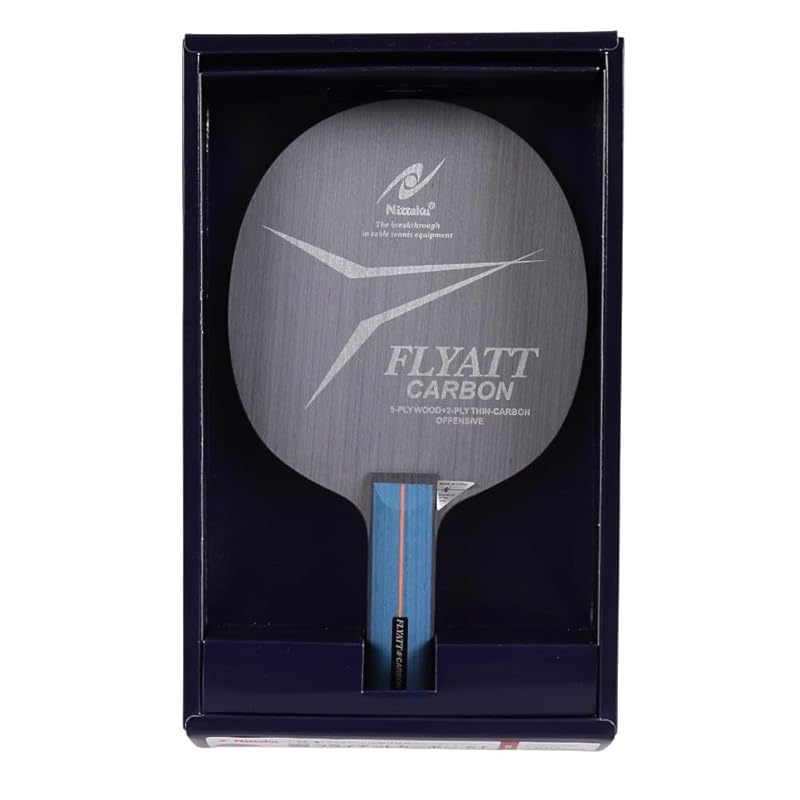 Nittaku table tennis racket fly at carbon shake hand For attack Contains special materials straight NC-0360
Nittaku table tennis racket fly at carbon shake hand For attack Contains special materials straight NC-0360