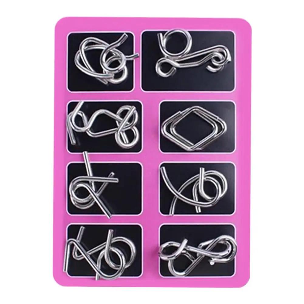 Funny Metal Chinese Puzzle Intelligent Brain Teaser Logic Puzzle Wire Educational Game Toys IQ Interactive A9P6
Funny Metal Chinese Puzzle Intelligent Brain Teaser Logic Puzzle Wire Educational Game Toys IQ Interactive A9P6