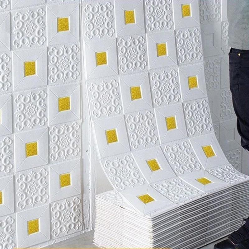 3D Стерео Наклейки на Стену Самоклеящиеся Обои Потолочные Декоративные Наклейки Гостиная Спальня ТВ Фон Водонепроницаемые 70CMX10M
3D Стерео Наклейки на Стену Самоклеящиеся Обои Потолочные Декоративные Наклейки Гостиная Спальня ТВ Фон Водонепроницаемые 70CMX10M