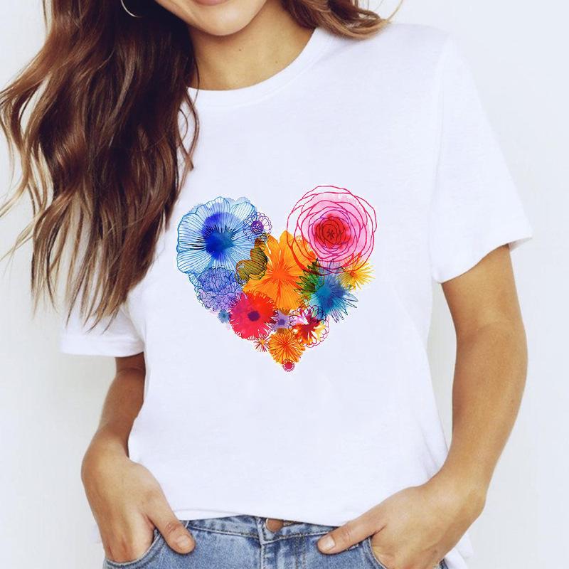New Color Graffiti Heartshaped Printed Roundneck Shortsleeved Tshirt for Women Harajuku Graphic T Shirts Aesthetic Clothes S
New Color Graffiti Heartshaped Printed Roundneck Shortsleeved Tshirt for Women Harajuku Graphic T Shirts Aesthetic Clothes S