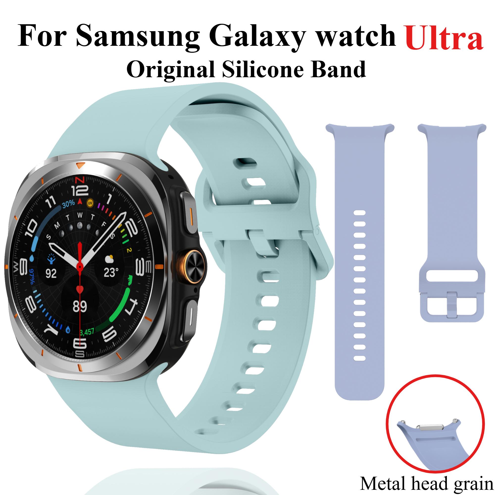 Оригинальный силиконовый ремешок для Samsung Galaxy Watch Ultra Strap 47 мм, аксессуары, спортивный браслет Correa Galaxy Watch 7 Ultra 47 мм Galaxy Watch 7 Ultra 47mm чёрный
Оригинальный силиконовый ремешок для Samsung Galaxy Watch Ultra Strap 47 мм, аксессуары, спортивный браслет Correa Galaxy Watch 7 Ultra 47 мм Galaxy Watch 7 Ultra 47mm чёрный