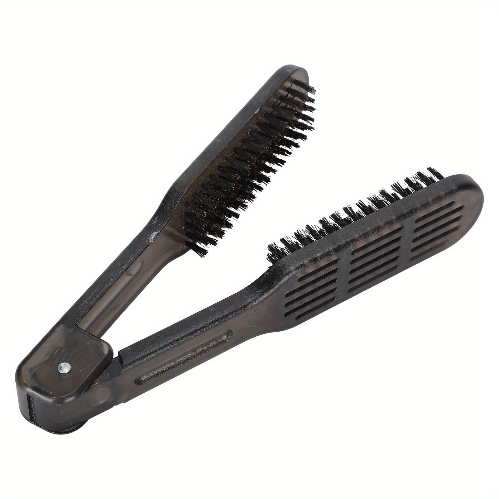 Pro Hairdressing Straightener Nylon Hair Straightening Double Brushes V Shape Comb Clamp Styling Tools Brush чёрный
Pro Hairdressing Straightener Nylon Hair Straightening Double Brushes V Shape Comb Clamp Styling Tools Brush чёрный