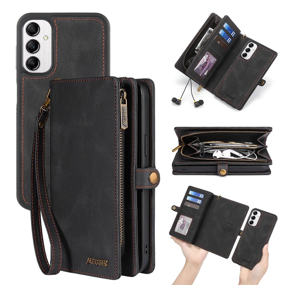 MEGSHI 017 Series For Samsung Galaxy S23 FE Wallet Case 2-in-1 Detachable Leather Phone Cover Black
MEGSHI 017 Series For Samsung Galaxy S23 FE Wallet Case 2-in-1 Detachable Leather Phone Cover Black