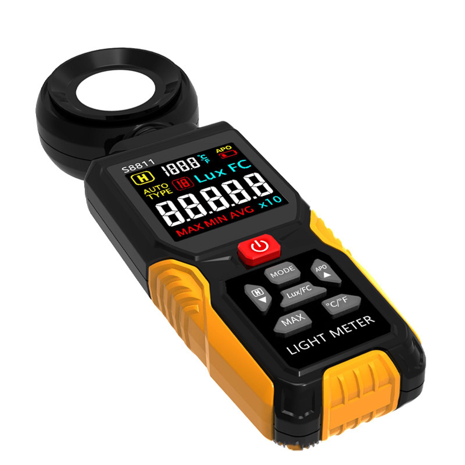 Professional Illuminance Tester High Accuracy Brightness Measurement Tool With LCD Display Digital Light Meter 1
Professional Illuminance Tester High Accuracy Brightness Measurement Tool With LCD Display Digital Light Meter 1