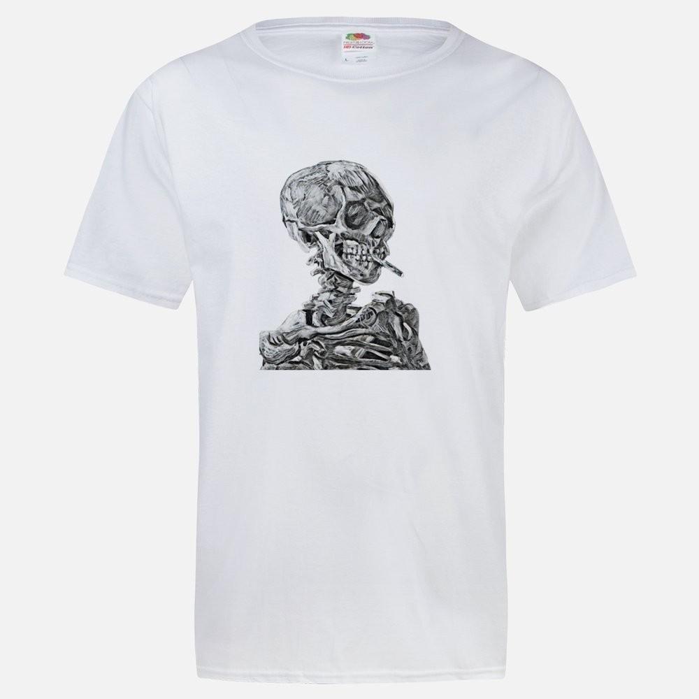 New Van Gogh Smoking Skull Design 2XL White SS T-Shirt Inspired Fan Art S разноцветный
New Van Gogh Smoking Skull Design 2XL White SS T-Shirt Inspired Fan Art S разноцветный