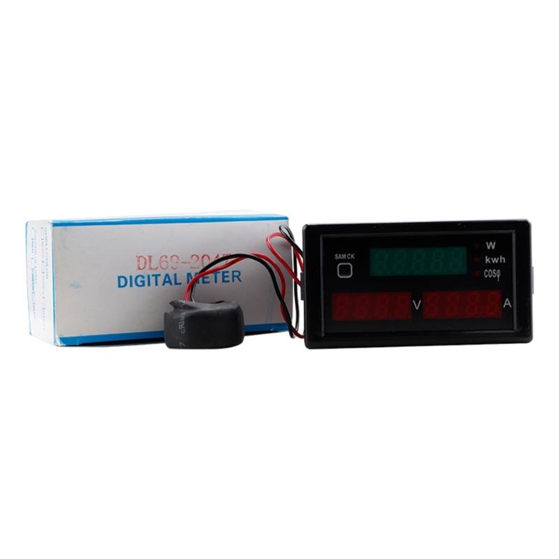 Voltmeter Ammeter Wattmeter Electric Meter Voltage Current Power Multimeter LCD Display Digital Volt Amp Watt Detector 1
Voltmeter Ammeter Wattmeter Electric Meter Voltage Current Power Multimeter LCD Display Digital Volt Amp Watt Detector 1