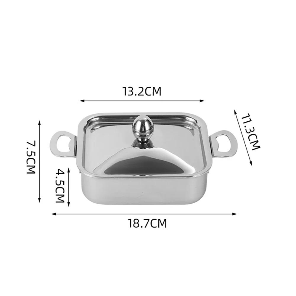 1-Person 304 Stainless Steel Soup Pot with Lid Household Stew Cookware European SimpleDurable Kitchen Pot Essentials
1-Person 304 Stainless Steel Soup Pot with Lid Household Stew Cookware European SimpleDurable Kitchen Pot Essentials