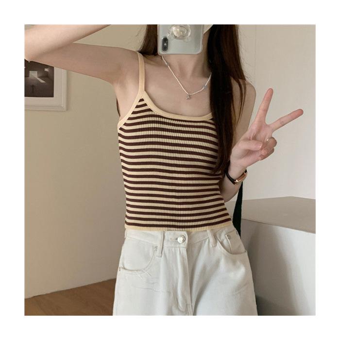 Женские полосатые трикотажные подтяжки Ice Silk: Тонкий французский ретро-топ без рукавов летом One Size абрикосовый
Женские полосатые трикотажные подтяжки Ice Silk: Тонкий французский ретро-топ без рукавов летом One Size абрикосовый