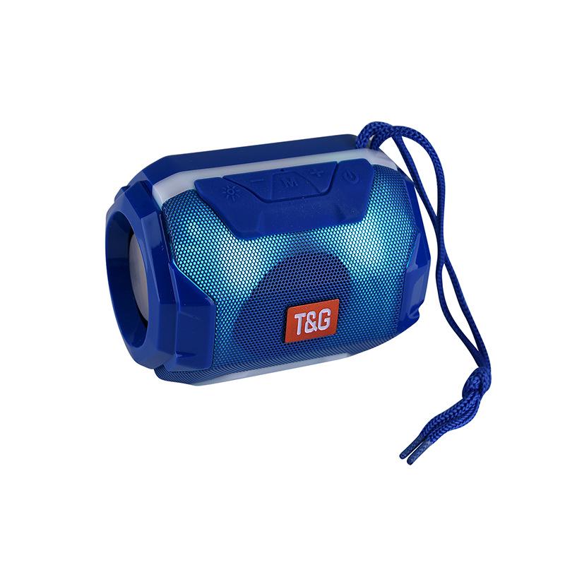 Портативная цветная Bluetooth-колонка TG162 со слотом для карт - Уличный сабвуфер и креативный подарок синий
Портативная цветная Bluetooth-колонка TG162 со слотом для карт - Уличный сабвуфер и креативный подарок синий
