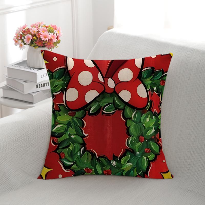 Nordic Christmas Style Christmas Bow Linen Decoration Double-sided Printed Pillow Cover Cushion 45 * 45-Linen single-sided (pillowcase)
Nordic Christmas Style Christmas Bow Linen Decoration Double-sided Printed Pillow Cover Cushion 45 * 45-Linen single-sided (pillowcase)