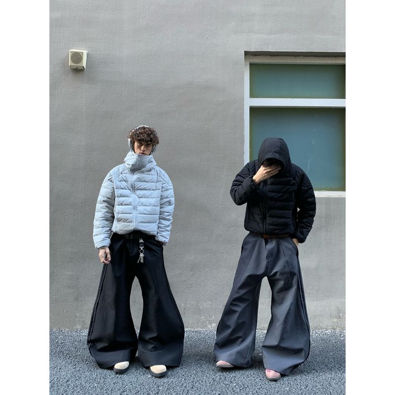 Cabbage Coke American Retro Cleanfit Matchet Pants 3D Cutting Wide Leg Version Suit Pants Men and Women Gray XL
Cabbage Coke American Retro Cleanfit Matchet Pants 3D Cutting Wide Leg Version Suit Pants Men and Women Gray XL