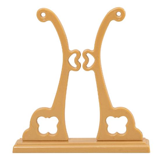 Круглая стойка для вентилятора в китайском стиле, полая съемная сверхмощная смоляная ручная подставка для вентилятора, держатель, товары для дома хаки