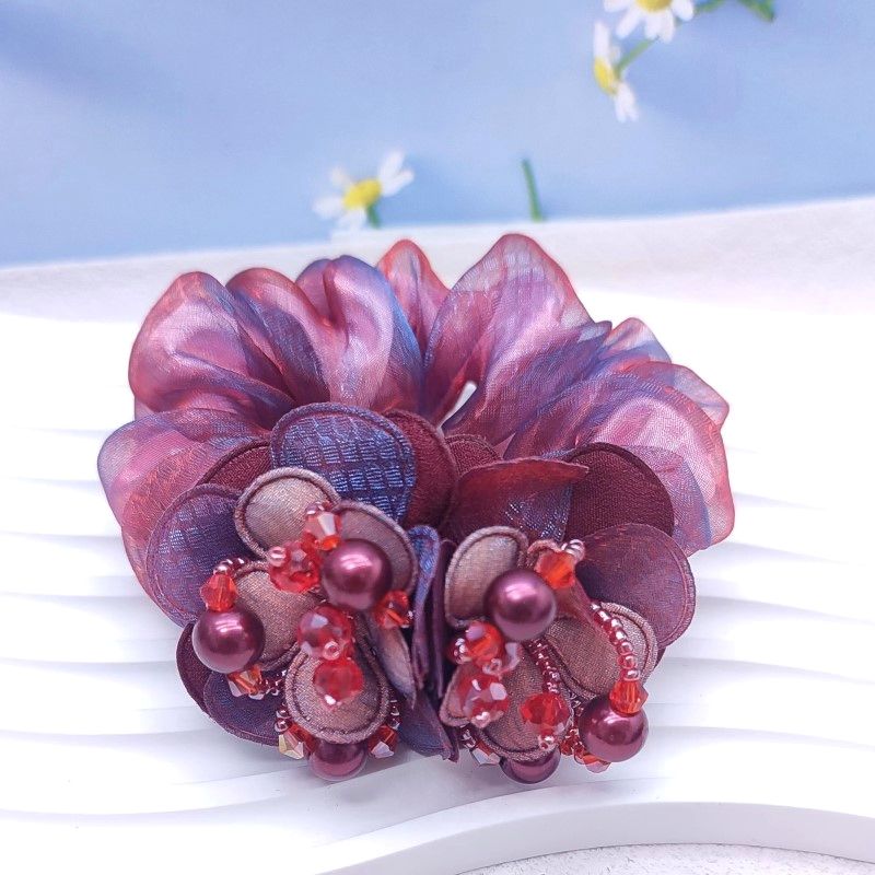 Bow Hair Fantaisie Tie Elastic Hair Bands Yarn Silk Flower Headdress Elastique Cheveux Fille for Hair Accessories Woman
Bow Hair Fantaisie Tie Elastic Hair Bands Yarn Silk Flower Headdress Elastique Cheveux Fille for Hair Accessories Woman