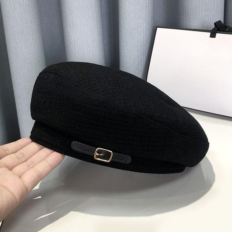 Ретро Англия пряжка ремня берет женский зимний темперамент Sense кепка Niche Design Sense классическая кепка Belle кепка малярная шляпа One Szie чёрный
Ретро Англия пряжка ремня берет женский зимний темперамент Sense кепка Niche Design Sense классическая кепка Belle кепка малярная шляпа One Szie чёрный