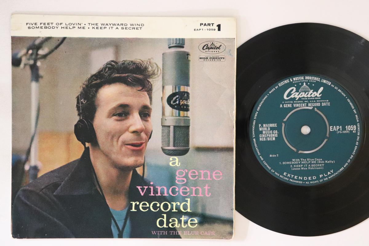 7inch Record GENE VINCENT A Gene Vincent Record Date EAP11059 CAPITOL 1959 UK Rock Used
7inch Record GENE VINCENT A Gene Vincent Record Date EAP11059 CAPITOL 1959 UK Rock Used